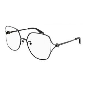 NEW ALEXANDER MCQUEEN EYEGLASSES AM0368O 001  WOMEN BLACK EYEWEAR